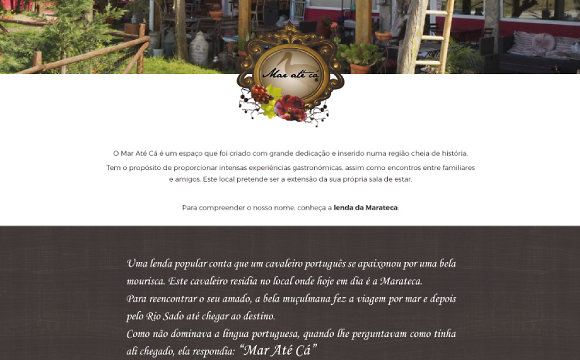 Website, Mar Até Cá